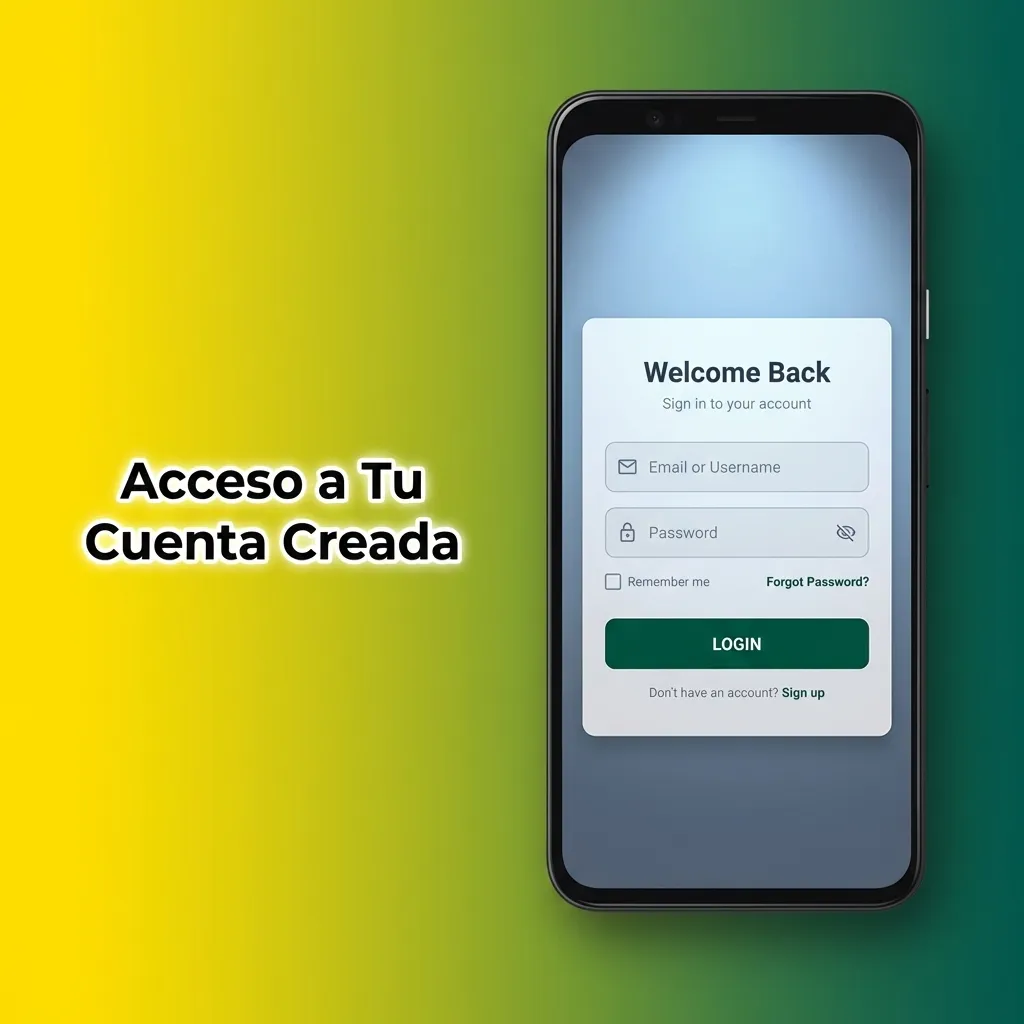 Usuario ingresando credenciales en formulario de inicio de sesión en plataforma de apuestas online
