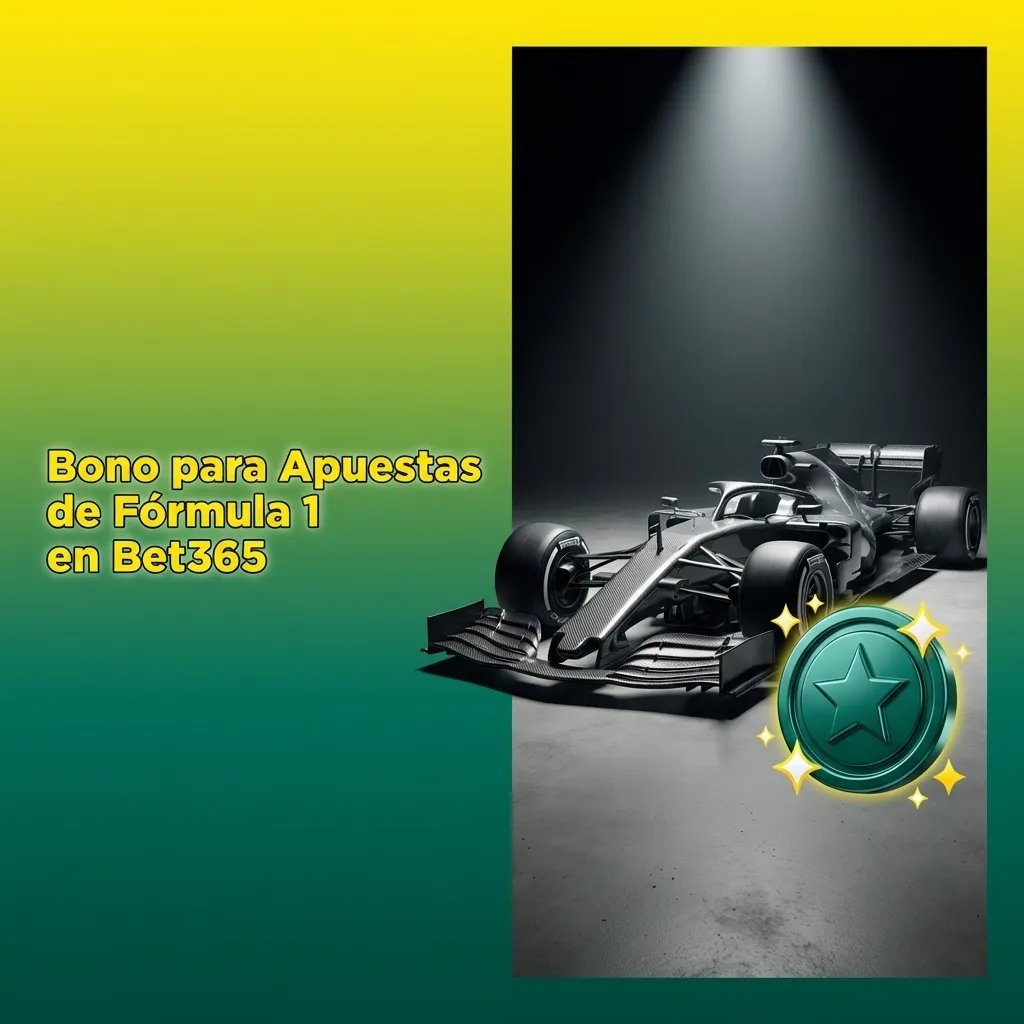 Bet365 Formula 1 welcome bonus offering 50% up to $60,000 CLP in betting credits for new users on F1 markets