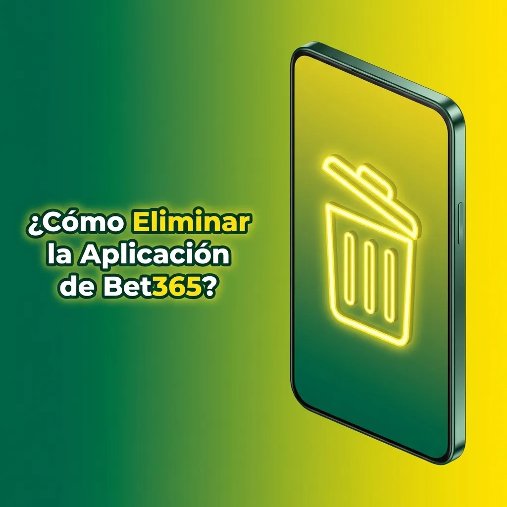 Smartphone showing Bet365 app being uninstalled on Android and iOS with drag-to-delete gesture