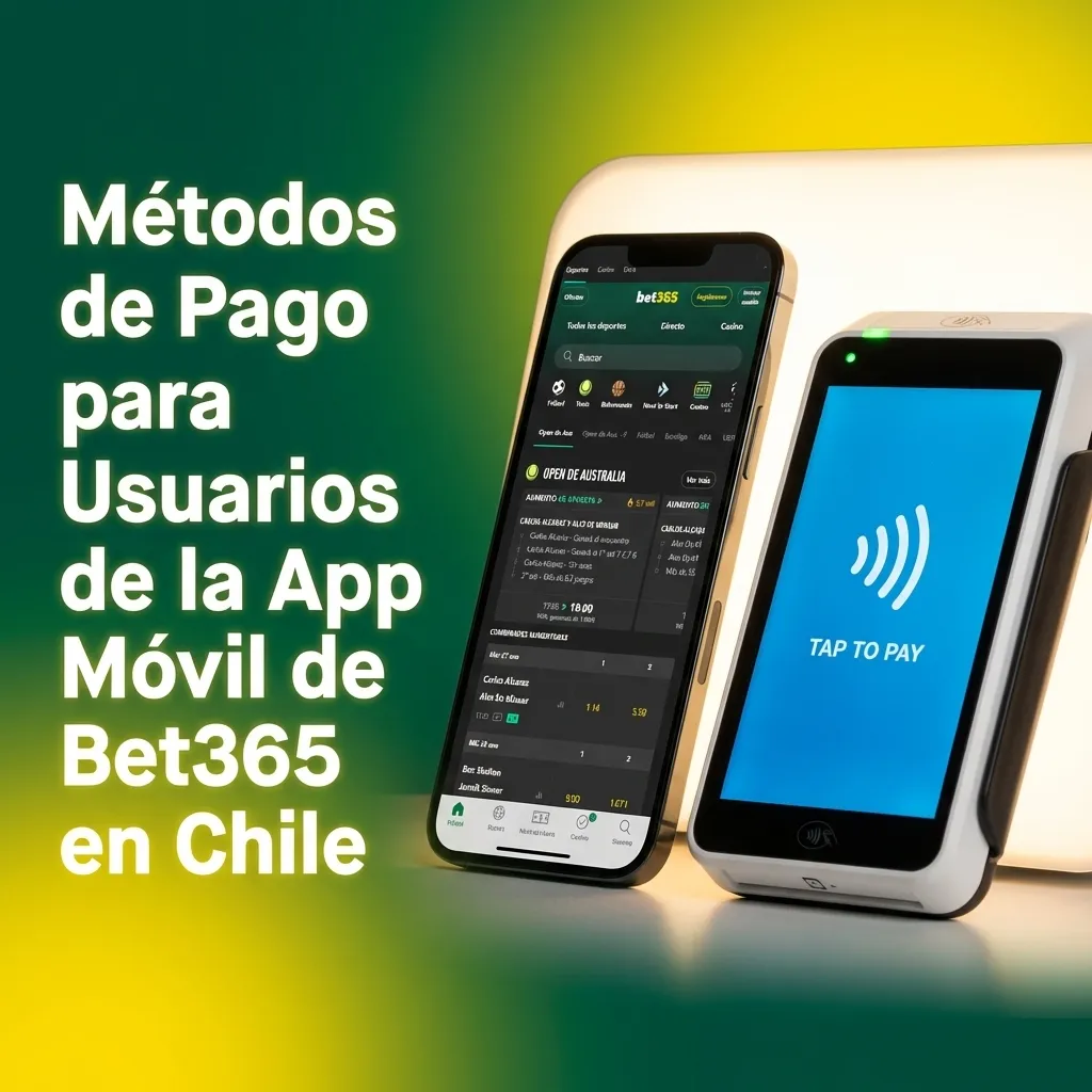 Bet365 Chile mobile app payment methods including credit cards, e-wallets, and bank transfers with security icons