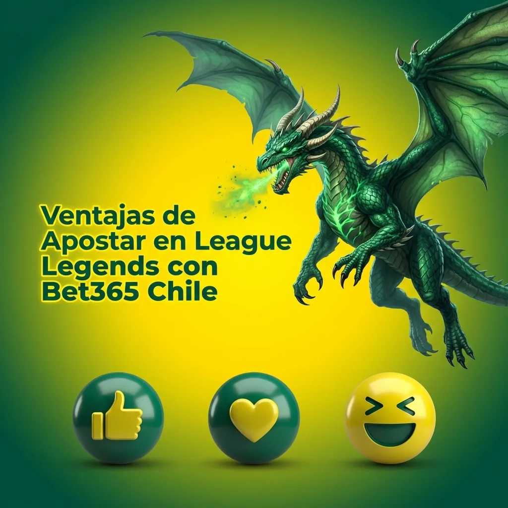 Bet365 Chile platform showing League of Legends betting options with bonuses and payment methods displayed